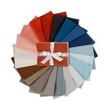 Driftless Coordinates Fat Quarter Bundle by Kona Cotton Solids and Robert Kaufman Fabrics