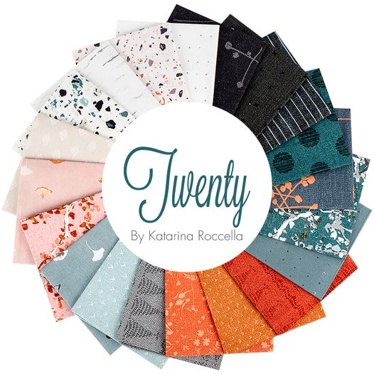 XX- Twenty by Katarina Roccella for Art Gallery Fabrics Fat Quarter Bundle