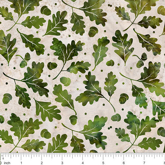 2024 All Iowa Shop Hop Oak Green Fabric by the Yard