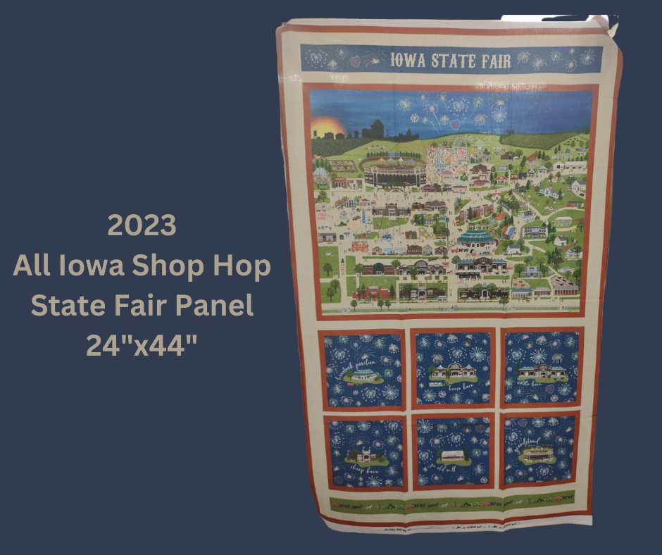 2023 All Iowa Shop Hop State Fair Panel